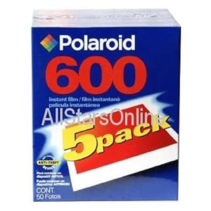 Polaroid 600 Instant Color Film - 5-pack - 50 Photos