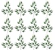 12 Pieces of 22" Artificial Dogwood Greenery Sprays with Flowers