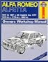Alfa Romeo Owners Workshop Manual (Haynes Service & Repair Manual)