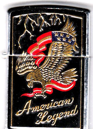 American Legend Lighter ~ Polished Crome Lighter