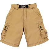 buckled cargo shorts