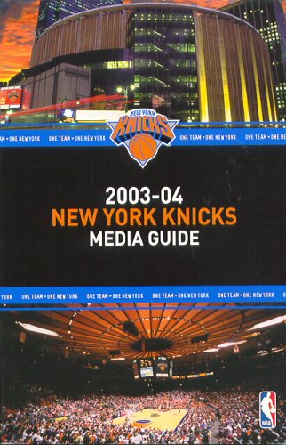 2003-2004 New York Knicks Media Guide