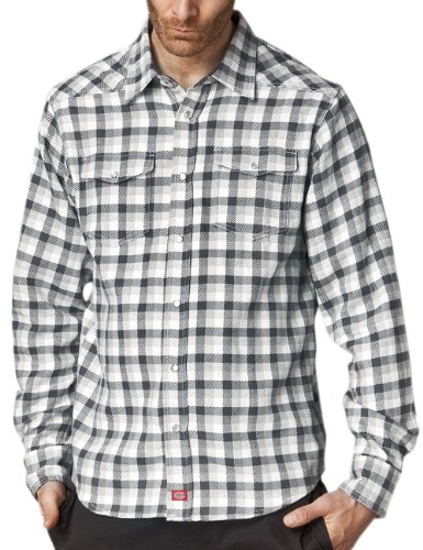 Dickies Herren Longsleeve Wray HT Shirt, Starch / Gray Melange, S, 05_200027_Starch / Gray Preisvergleich