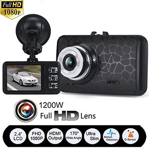 MyBDJ 1080P HD CAR DVR G-sensor IR Night Vision Vehicle Video Camera Recorder Dash Cam