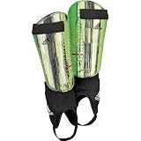 Adidas F50 Repliqué Soccer Shin Guard, Metallic Green, Medium