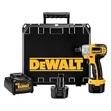 DEWALT DC855KA 9.6-Volt 1/4-Inch Cordless Impact Driver Kit