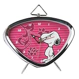 Eigenschaften UnitedLabels / Peanuts Retro-Wecker Snoopy Groesse: 14 x 10 cm Lieferumfang: Batterien nicht enthalten