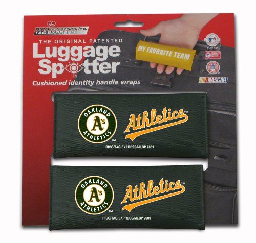 MLB Oakland Athletics Two-Pack Luggage Spotter