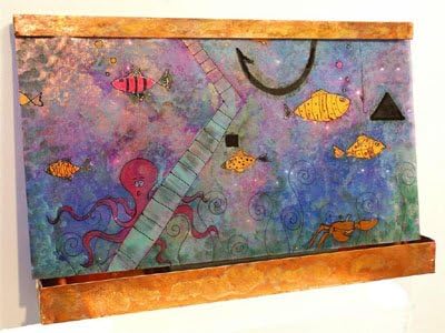 Happy Fish Wall Fountain