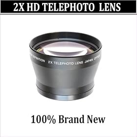 2X TELEPHOTO Lens FOR THE CANON DIGITAL REBEL XSi 450D.THIS LENS ATTACH DIRECTLY TO THE FOLLOWING CANON LENSES 18-55mm, 75-300mm, 50mm 1.4 , 55-200mm.