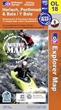 Harlech, Porthmadog and Bala (OS Explorer Map Active)