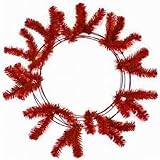 Red 24in Work Wreath for Deco Mesh Wreaths-All the Makings-ON SALE NOW