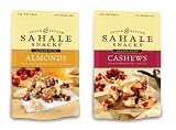 Sahale Snacks Glazed Nut Variety Pack, 2 Flavors, 4-Ounce Pouch (Pack of 6)