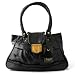 Jocasi Black Leather Shoulder Bag