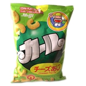 Meiji Corn Puff Snack-cheese