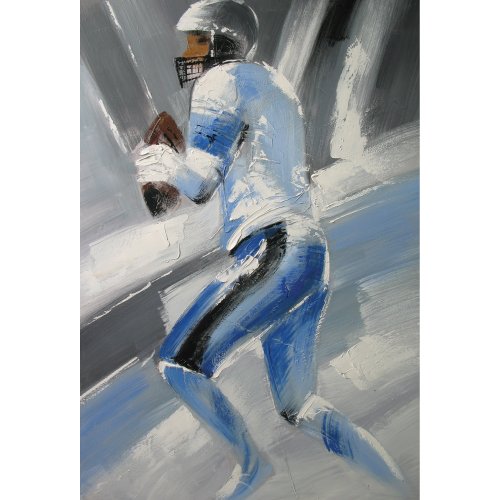 Yosemite Home Decor 31 by 47-Inch Go Football 