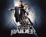 Angelina Jolie Tomb Raider Promo Awesome Signed 8x10 Photo COA