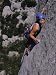 Women Rock Climbing in Paklenica National Park, Croatia Photographic Poster Print by Bobby Model, 12x16