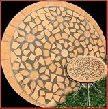 Luxus Mosaiktisch ROMA Beistelltisch Mosaik Tisch NEU