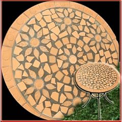Luxus Mosaiktisch ROMA Beistelltisch Mosaik Tisch NEU