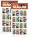Dragons - 2018 USPS Forever First Class Postage Stamps (2 Sheets of 16)