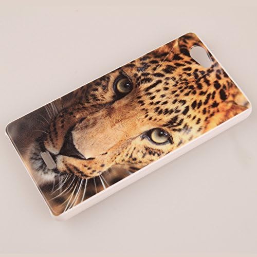 Jiayitong Pattern Design Hard Case For WIKO Highway Signs Protective Shell Cover Back Skin (Leopard)