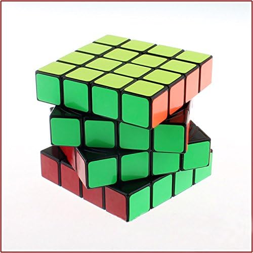 Toy 4X4X4 Speed Magic Plastic Cube Ultra-smooth Educational Puzzle Toy Black