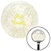 American Shifter 93212 Clear Metal Flake Shift Knob with M16 x 1.5 Insert (Grip Firmly)