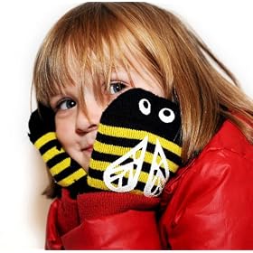 Snuguns Mittens for toddlers - Bumble bee