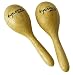 Tycoon Percussion Wood Maracas - Natural Finish