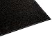 Guardian Platinum Series Indoor Wiper Floor Mat, Rubber with Nylon Carpet, 3'x4', Black