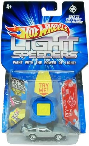 Mattel 2012 Hot Wheels Light Speeders - Back To The Future Time Machine