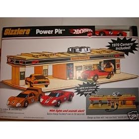 Hot Wheels Sizzlers Power Pit with Lights and Sounds Alert w 1970 Camaro by Sizzlers