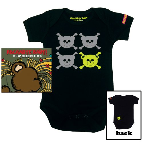 Rockabye Baby! Lullaby Renditions of Tool + Rockabye Baby Onesie Rockabye Baby! Lullaby Renditions of Tool + Rockabye Baby Onesie