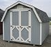 8x14 Classic Wood Gambrel Barn Panelized Kit