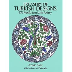Treasury of Turkish Designs: 670 Motifs from Iznik Pottery (Dover Pictorial Archive Series)