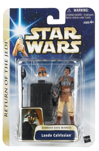 Star Wars Saga Carded Lando Calrissian (Jabba's Sail Barge)