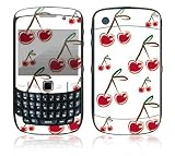 Juicy Cherry Design Decal Skin Sticker for BlackBerry Curve 8500 Cell Phone
