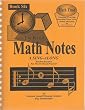 MATH TIME - A Sing-Along Teacher Resource for the Overhead Projector for Grades Pre-K to 4 (MATH NOTES, Book 6)