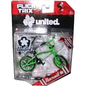 Flick Trix BMX Finger Bike - United (Colors/Styles Vary)