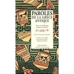 Paroles de la Gr�ce antique