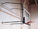 Four-Point Stationary Wall Mount with Adjustable 9' - 12' Extension from Gared (For Fan Backboards)