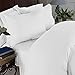 Elegant Comfort 3 Piece 1500 Thread Count Luxury Ultra Soft Egyptian Quality Coziest Duvet Cover Set, Full/Queen, White