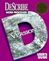 Describe Word Processor Version 5 User's Guide/Book and Cd