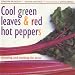Book Cool Green Leaves and Red Hot Peppers