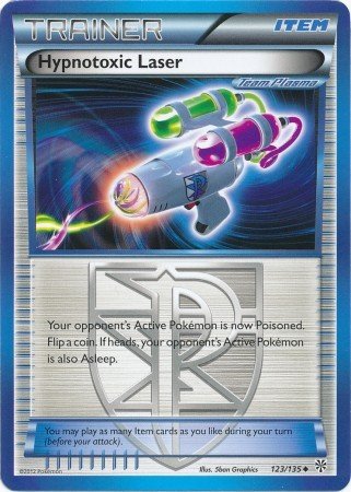 Pokemon - Hypnotoxic Laser (123) - Black and White Plasma Storm On Sale