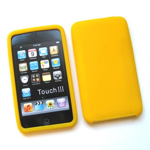 Apple iPod Touch 2nd & 3rd Generation Soft Silicone Skin Protective Cover Banana Yellow