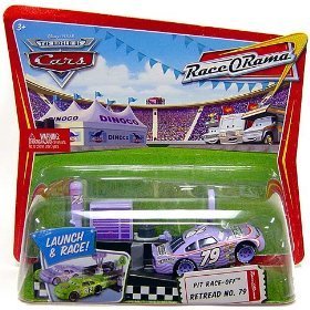 Disney/Pixar Cars Pit Race-Off Retread Launcher