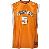 Adidas Tennessee Volunteers #5 Orange Replica Basketball Jersey