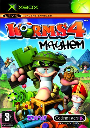 Childrens Toyshop  Video Games : Worms 4: Mayhem (Xbox)